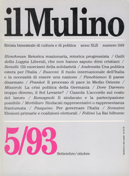 Copertina del fascicolo dell'articolo Una politica estera per l'Italia