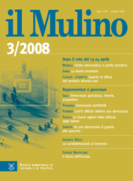 Copertina del fascicolo dell'articolo Le buone ragioni della sfiducia degli italiani