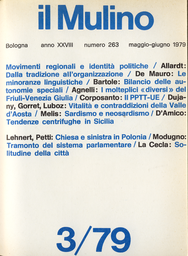 Copertina del fascicolo dell'articolo Note sulle minoranze linguistiche e nazionali in Italia