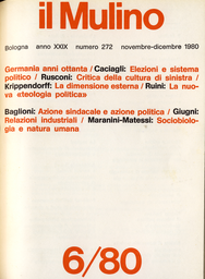Copertina del fascicolo dell'articolo Le relazioni industriali in Italia: punto a capo